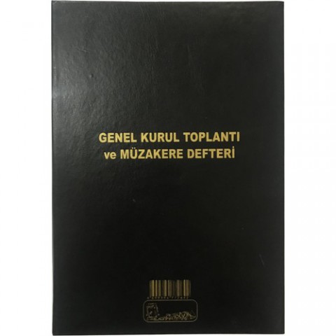 Kocaoluk Genel Kurul Toplantı Ve Müzakere Defteri Karton Kapak