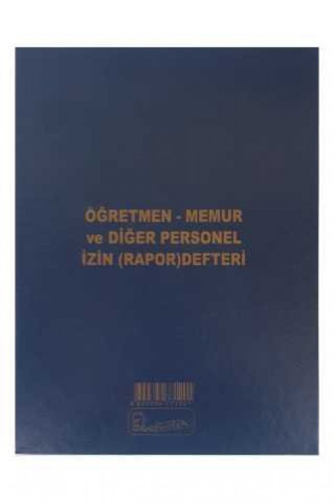 Kocaoluk Öğretmen-memur Ve Diğer Personel İzin  Defteri