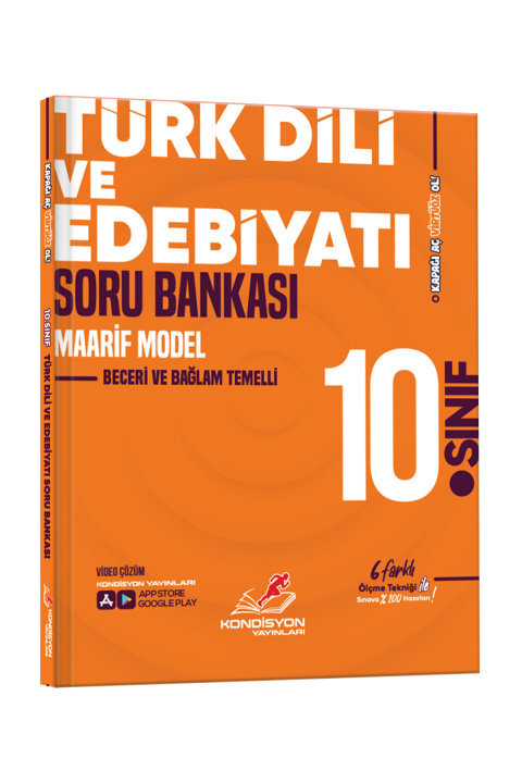 Kondisyon - Virtüöz 10.Sınıf Türk Dili ve Edebiyatı Soru Bankası