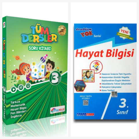 Köşebilgi Yayınları 3.sınıf Tüm Dersler & Salan Yayınları 3.sınıf Hayat Bilgisi