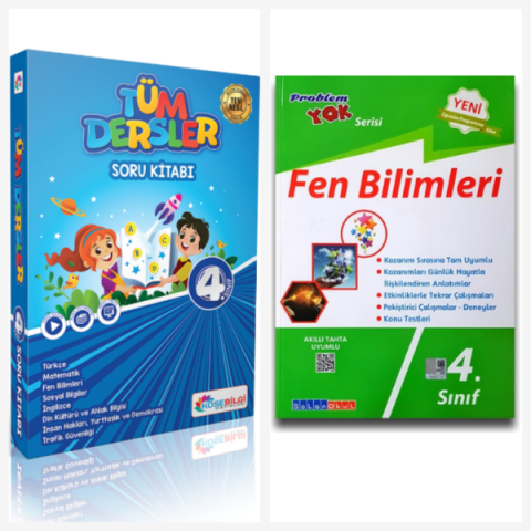 Köşebilgi Yayınları 4.sınıf Tüm Dersler & Salan Yayınları 4.sınıf Fen Bilgisi