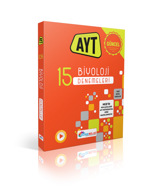 Köşebilgi Yayınları Ayt 15 Biyoloji Branş Denemesi