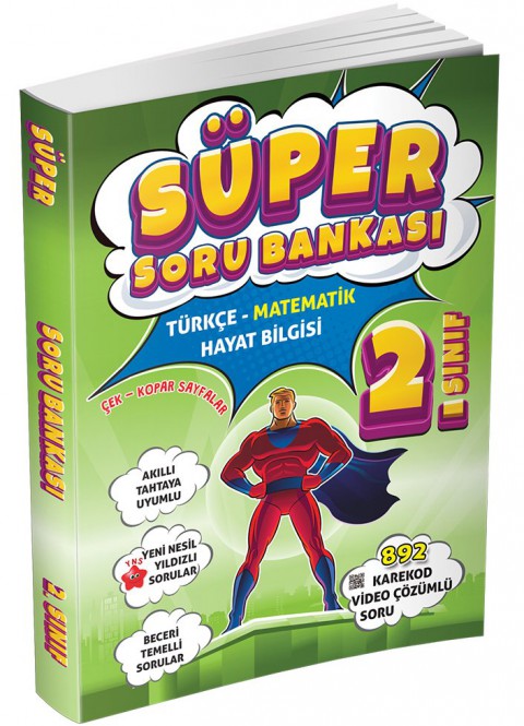 Koza Karaca 2. Sınıf Süper Tüm Dersler Soru Bankası