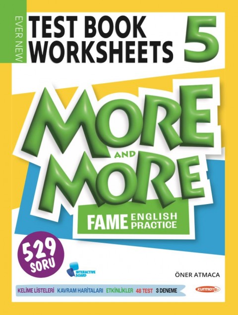 Kurmay 5 More&More Fenomen Test Book Worksheets