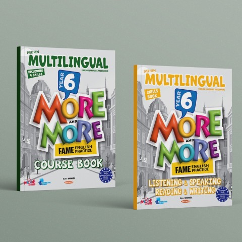Kurmay 6.Sınıf Hazırlık More&More Multılıngual 2 Li Set (Course Book + Skılls Book)