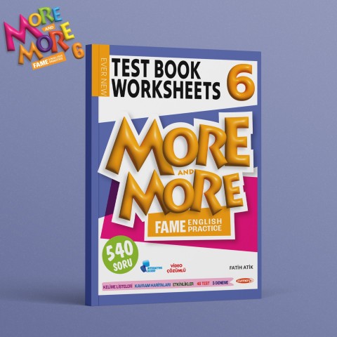 Kurmay 6.Sınıf More&More Test Book Worksheets