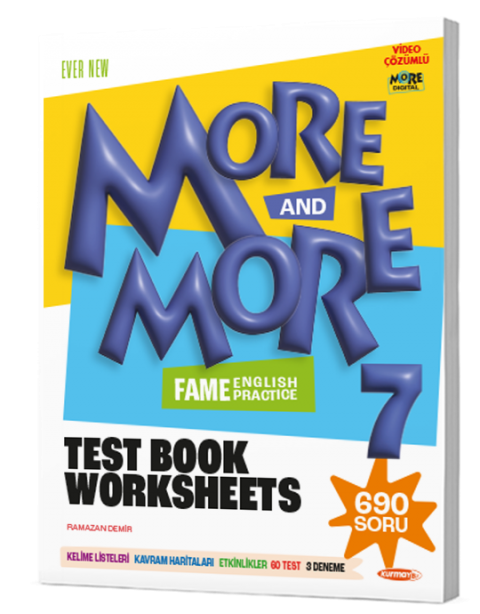Kurmay 7.Sınıf More&More Test Book Worksheets