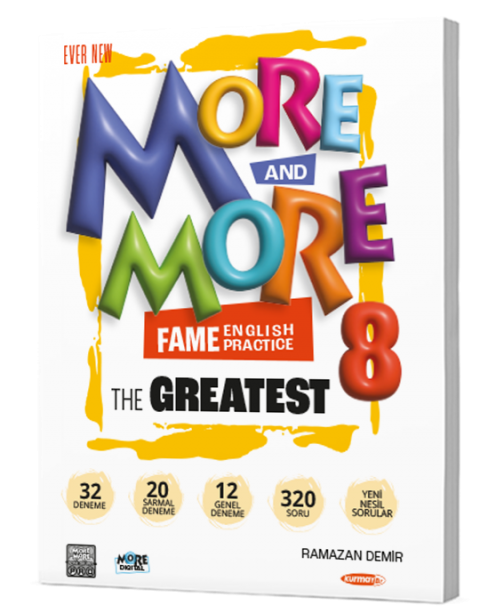 Kurmay More & More 8 The Greatest LGS İngilizce Denemeleri
