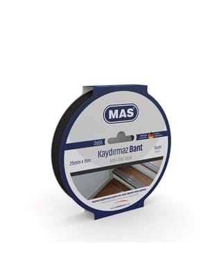 Mas 25 Mmx15 M Kaydırmaz Bant Siyah