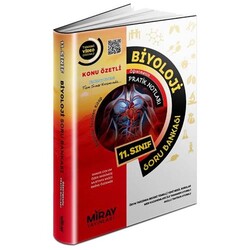Miray 11. Sınıf Biyoloji Konu Özetli Soru Bankası