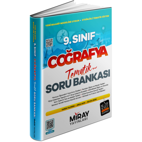 Miray 9. Sınıf Coğrafya Tematik Soru Bankası