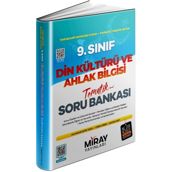 Miray 9. Sınıf Din Kültürü Ve Ahlak Bilgisi Tematik Soru Bankası