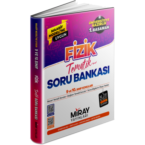 Miray Maarif Model TYT Fizik Soru Bankası (Üniversiteye Hazırlık 1. Basamak)