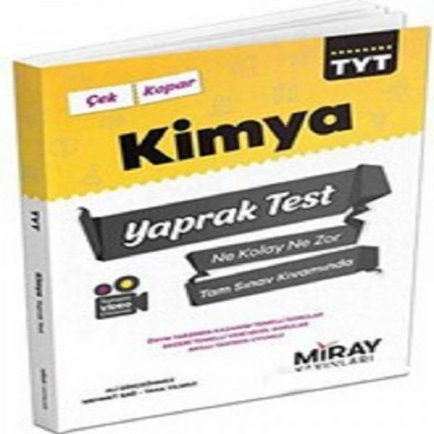 Miray Üniversiteye Hazırlık Tyt Kimya Yaprak Testler