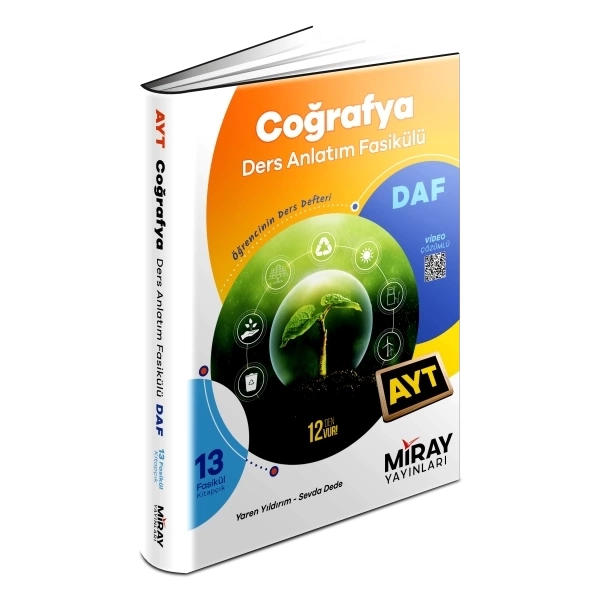 Miray Yayınları AYT Coğrafya Ders Anlatım Fasikülü