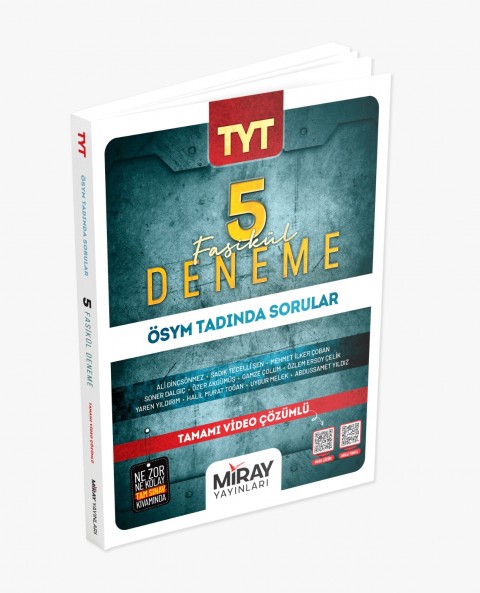 Miray Yayınları TYT 5 Deneme