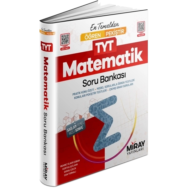 Miray Yayınları tyt Öğren Pekiştir Matematik Soru Bankası