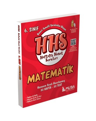 Muba Yayınları 6. Sınıf HHS Matematik Haftalık Hasat Soruları