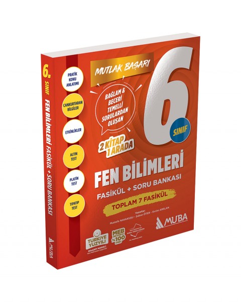 Muba 6.Sınıf Fen Bilimleri Fasikül + Soru Bankası