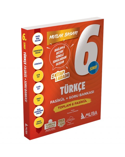 Muba 6.Sınıf Türkçe Fasikül + Soru Bankası