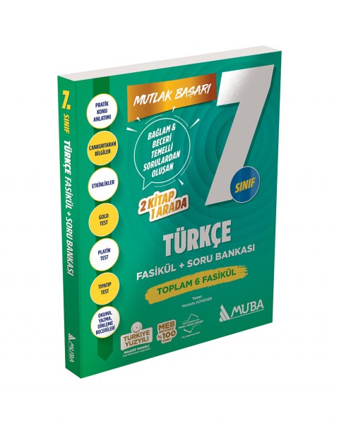 Muba 7.Sınıf Türkçe Fasikül + Soru Bankası