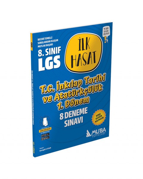 Muba Lgs 8.sınıf İlk Hasat 1. Dönem İnkılap Tarihi 8 Deneme Sınavı
