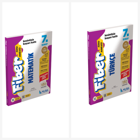 Muba Türkçe+Matematik Fiber Soru Bankası