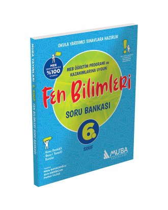 Muba Yayınları 6.Sınıf Fen Bilimleri Soru Bankası