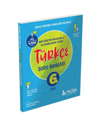 Muba Yayınları 6.Sınıf Türkçe Soru Bankası