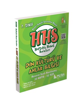 Muba Yayınları 7.Sınıf Din Kültürü Haftalık Hasat Soruları HHS