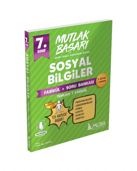 Muba Yayınları Mb 7.sınıf Sosyal Bilgiler Fasikül Soru Bankası