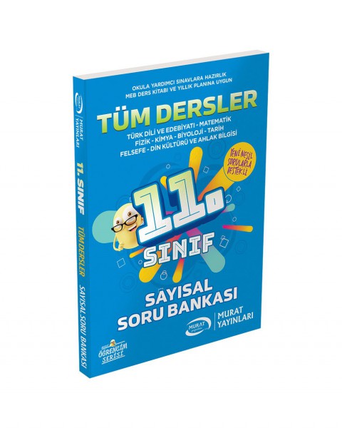 Murat 11.sınıf Sayısal Tüm Dersler Soru Bankası