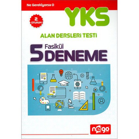 Nego Yks 5 Fasikül Deneme ( Alan Dersleri Testi )