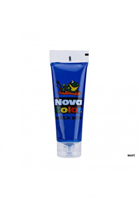 Nova Color Tüp Akrilik Boya 75 Gram Mavi