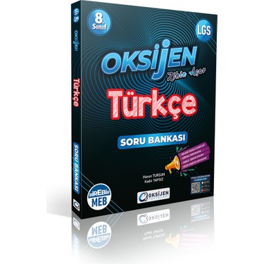 Oksijen Yayınları 8. Sınıf Türkçe Soru Bankası