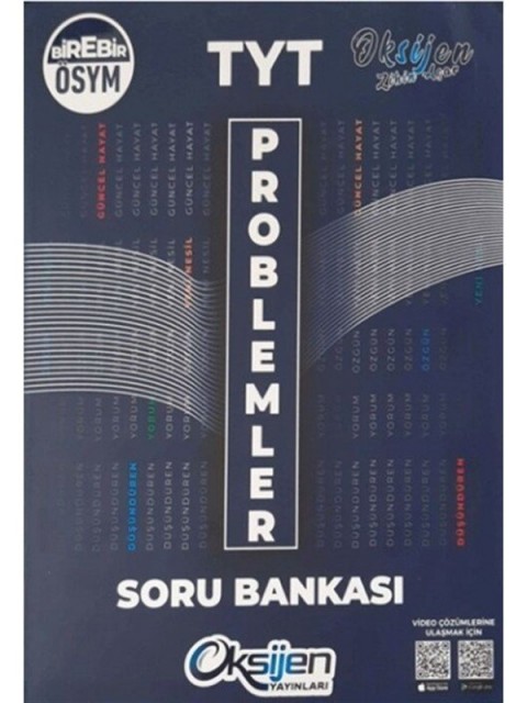 Oksijen Yayınları Tyt Problemler Soru Bankası