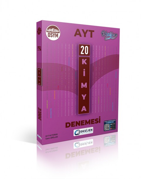 Oksijen Yayınları Ayt 20 Kimya Denemesi Birebir ösym