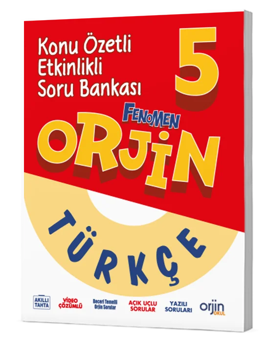 Orjin 5. Sınıf Türkçe Konu Özetli Soru Bankası