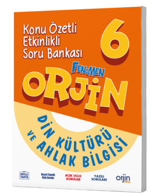 Orjin 6. Sınıf Din Kültürü Konu Özetli Soru Bankası