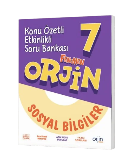 Orjin 7. Sınıf Sosyal Bilgiler Konu Özetli Soru Bankası