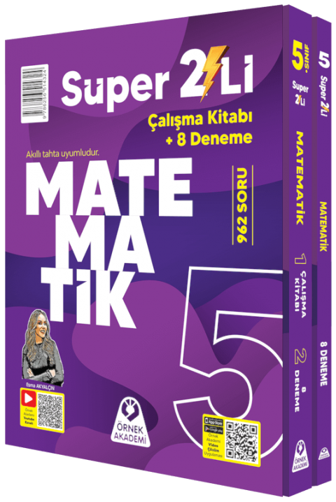 Örnek Akademi 5. Sınıf Süper İkili Matematik Seti