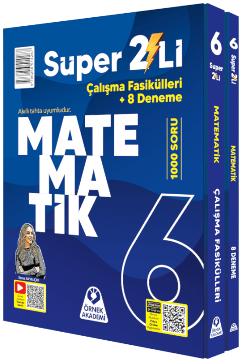 Örnek Akademi 6. Sınıf Süper İkili Matematik Seti