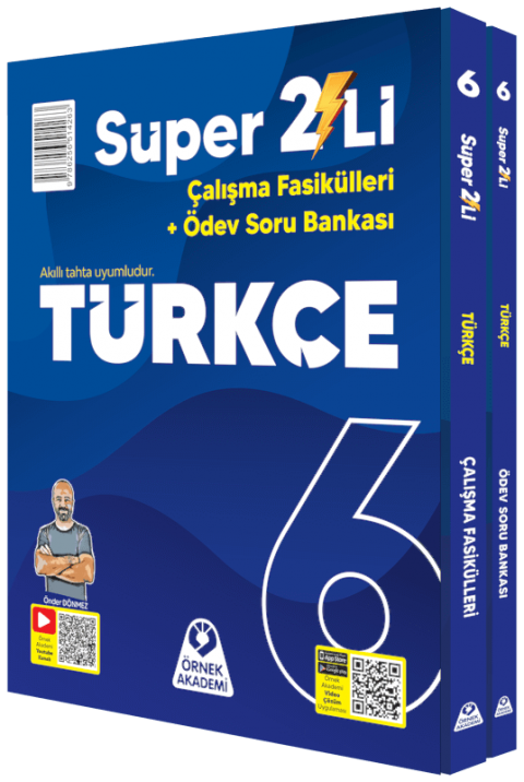 Örnek Akademi 6. Sınıf Süper İkili Türkçe Seti