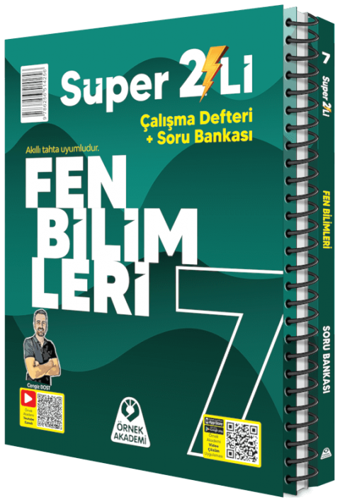 Örnek Akademi 7. Sınıf Süper İkili Fen Bilimleri Seti