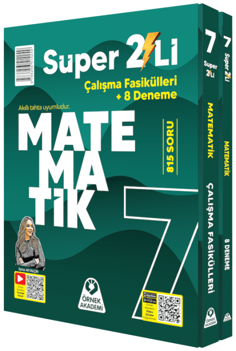Örnek Akademi 7. Sınıf Süper İkili Matematik Seti
