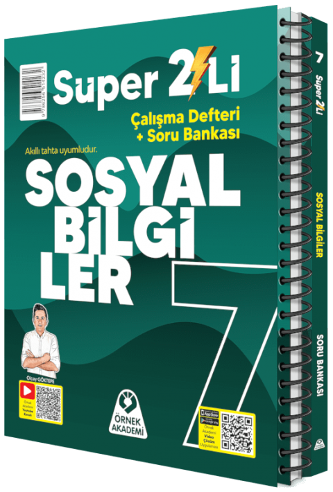 Örnek Akademi 7. Sınıf Süper İkili Sosyal Bilgiler Seti