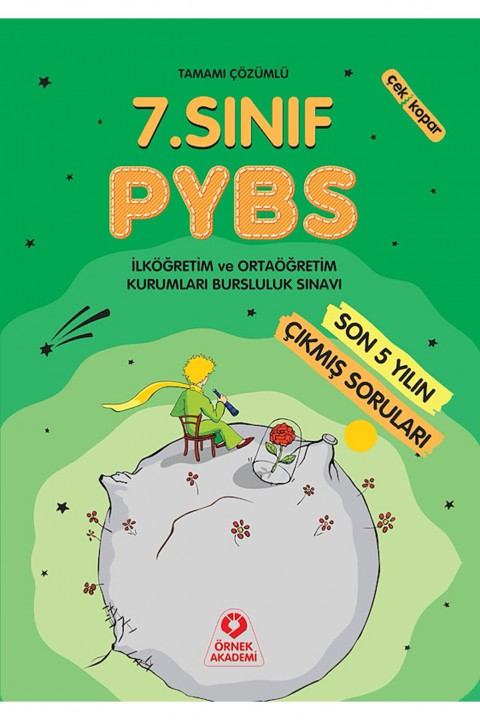Örnek Akademi Yayınları 7. Sınıf Pybs Parasız Yatılılık Ve Burslu Son 5 Yılın Çıkmış Soruları