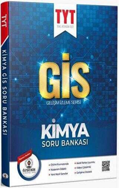 Özdebir Yayınları Tyt Kimya Gis Soru Bankası