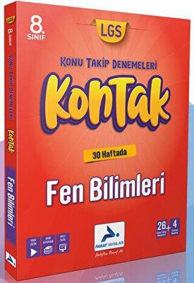 Paraf Kontak 8.sınıf Fen Bilimleri