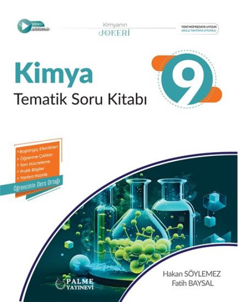 Palme 9.Sınıf Kimya Tematik Soru Kitabı